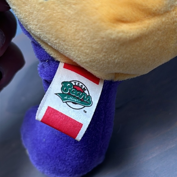 RARE Collection - NFL THE JESTER Super Bowl Clown Bear TEAM BEANS AUTHENTIC - Picture 10 of 13